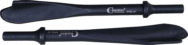 Exhaust Chisel Set, 2 pcs., for air hammers, ø 10 mm