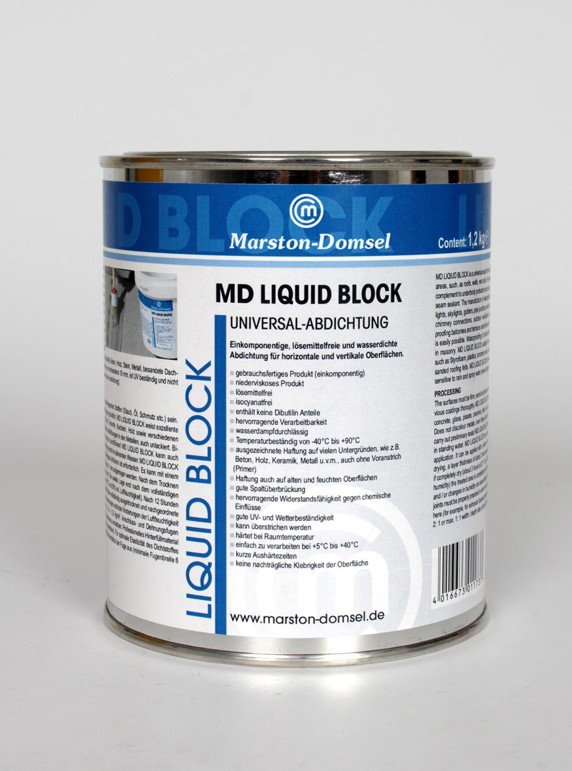 MD-Liquid Block šedý plechovka 1,2kg