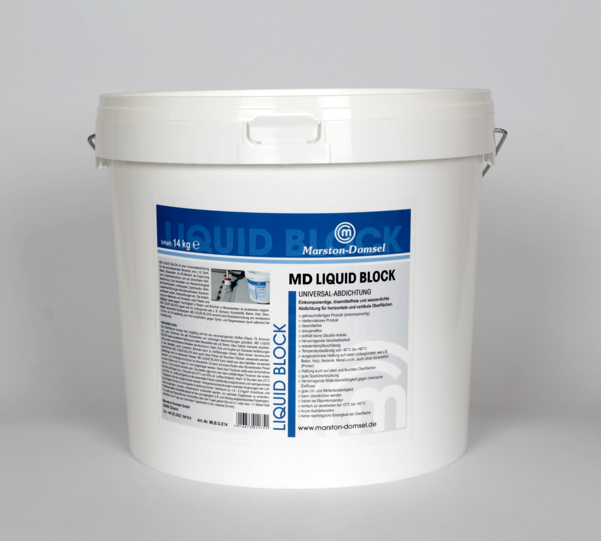 MD-Liquid Block šedý vedro 14kg