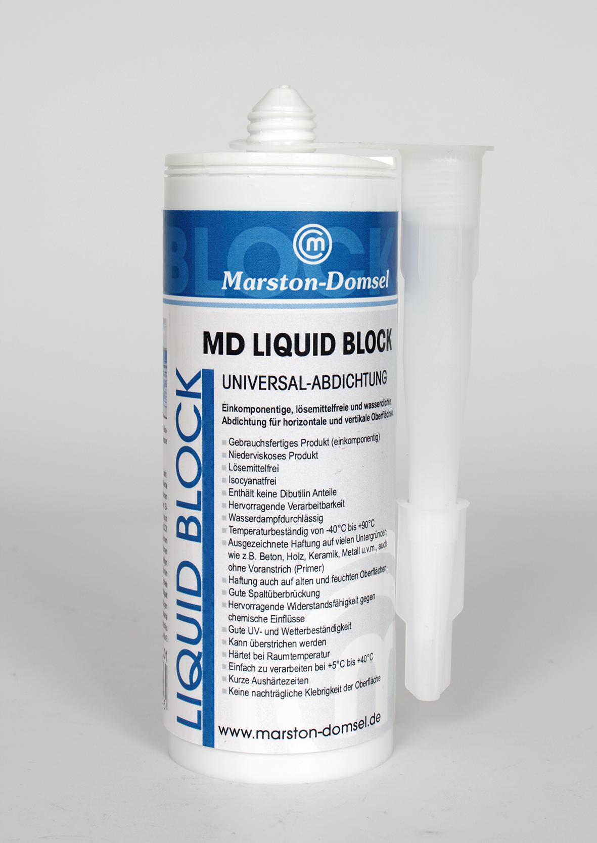 MD-Liquid Block šedý kartuša 220g